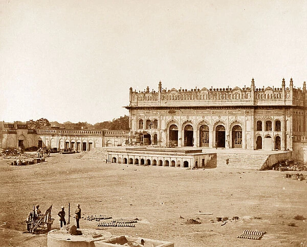 The Small Emaumbara, Lucknow (b  /  w photo)
