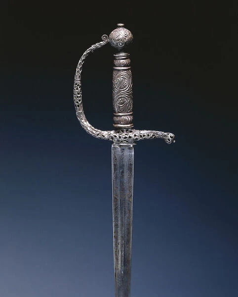 Small sword, c. 1650 (steel)