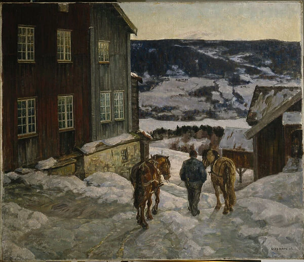 From Smestad, 1906 (oil on canvas)