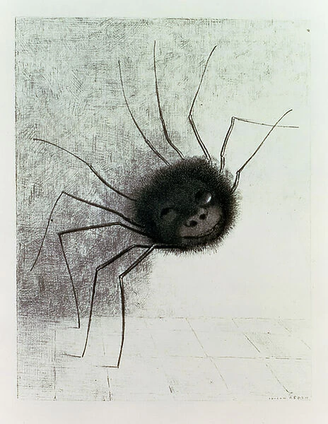 Smiling Spider, c. 1881 (litho)
