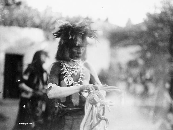 The snake priest, c. 1906 (b  /  w photo)