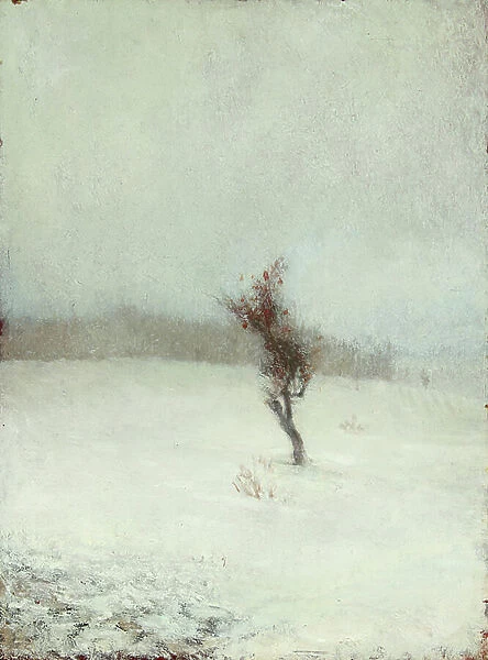 Snow Storm 1865 (Oil on panel)