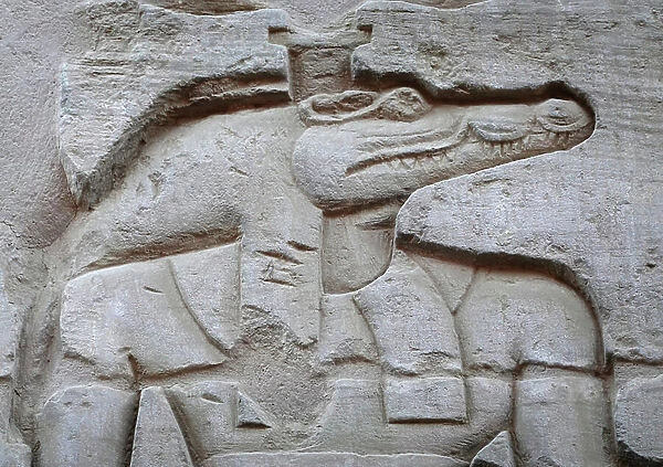 Sobek, Kom Ombo Temple (relief)