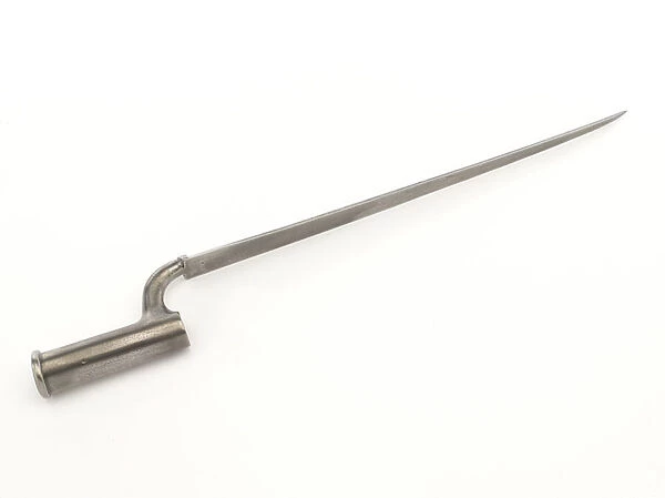 Socket bayonet, Thoresby Volunteers, Nottinghamshire, 1803 circa (metal)
