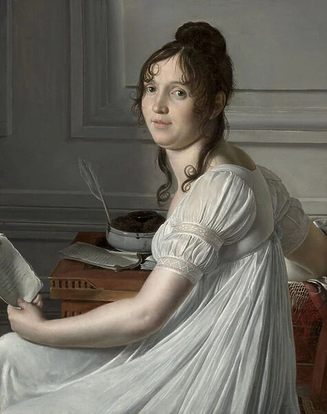 Sophie Crouzet, c. 1801 (oil on fabric)
