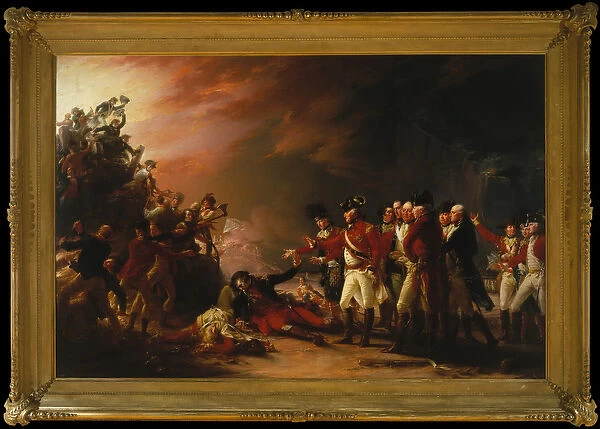 The Sortie Made by the Garrison of Gibraltar, 1789 (oil on canvas)