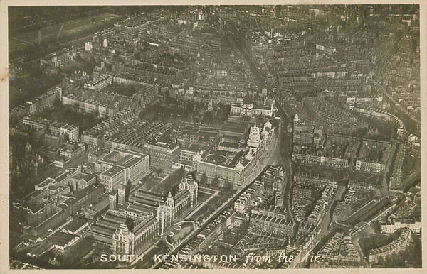South Kensington from the air (photo)