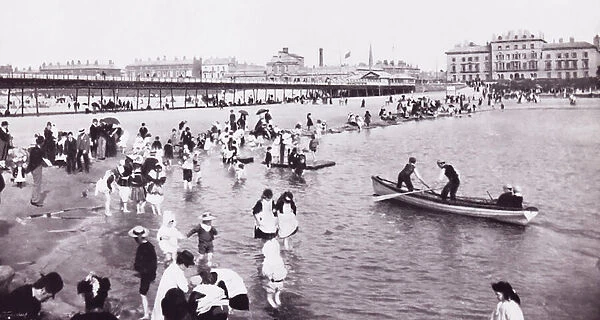 Southport, Merseyside, England, seen here in the 19th century