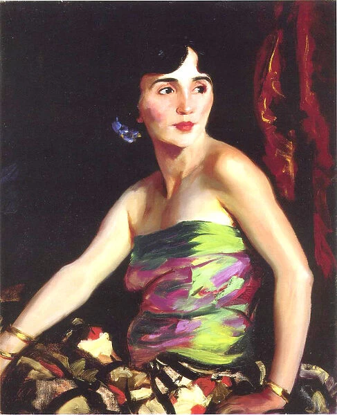 The Spanish Dancer Isolina Maldonado, 1921 (oil on canvas)