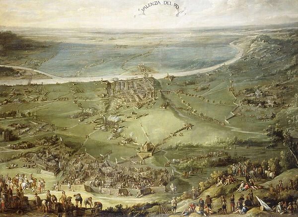 The Spanish and Imperial Troops defeated by France and Savoy at Valenza Po