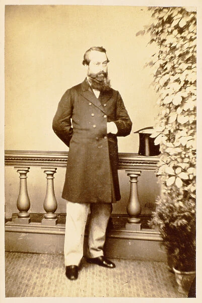 Spencer Harapath (1821-84) (b  /  w photo)