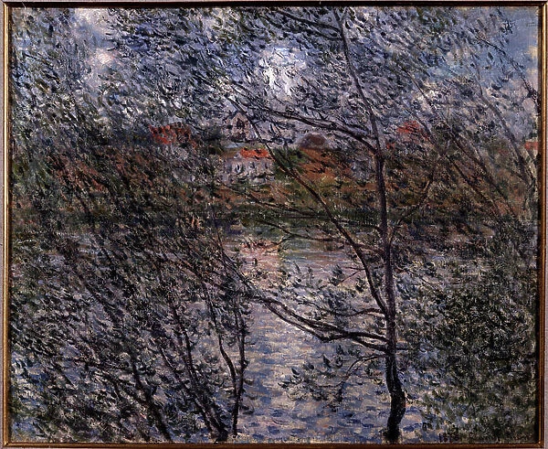 Spring through the branches, 1878 (oil on canvas)