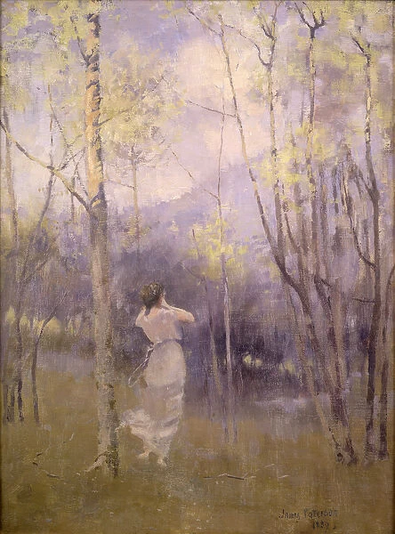 Spring in Moniaive, 1889 (oil on canvas)