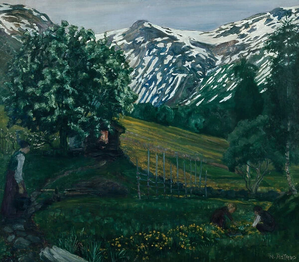 Spring night smieheggen, c. 1918