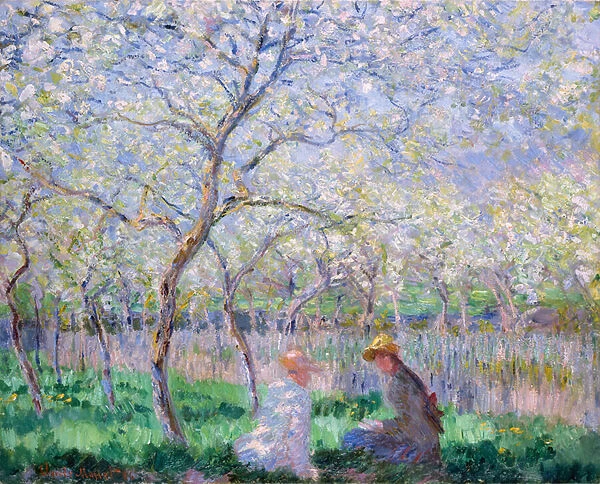 Springtime, 1886 (oil on canvas)