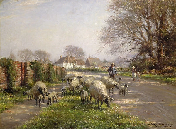 Springtime, 1918 (oil on canvas)