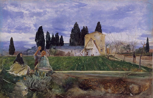 Springtime in Spain: near Gordella, 1869 (oil on canvas)