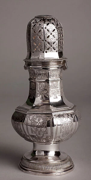 Sprinkler (Saupoudreuse). Silversmithing. 18th century