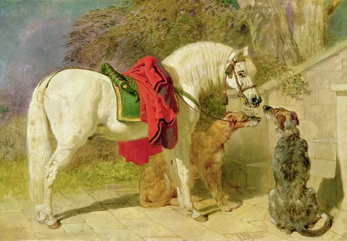 Framed Print : The Squires Pets
