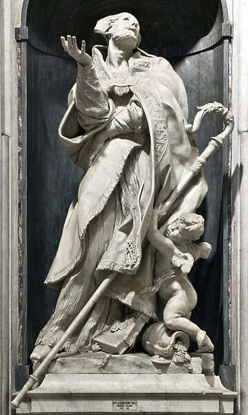 St Alexander Sauli (Sculpture, 17th century)