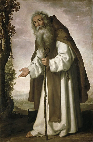 St. Anthony Dispirited, 1640 (oil on canvas)