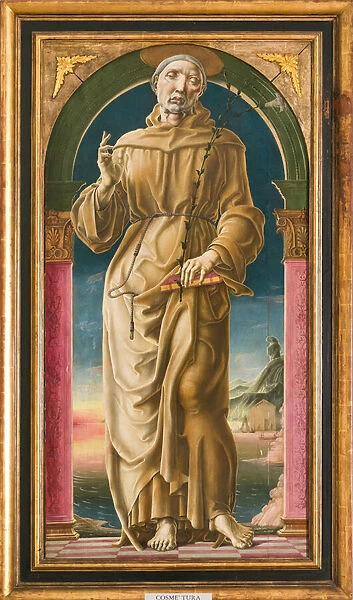 St. Anthony of Padua (oil and tempera on panel)