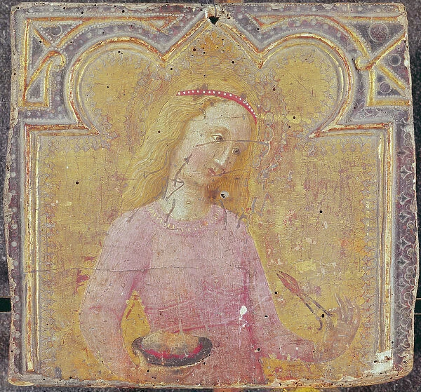 St. Apollonia (oil on panel)