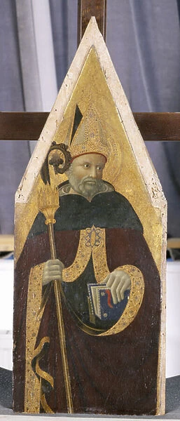 St. Augustine, c. 1440 (tempera on poplar wood)