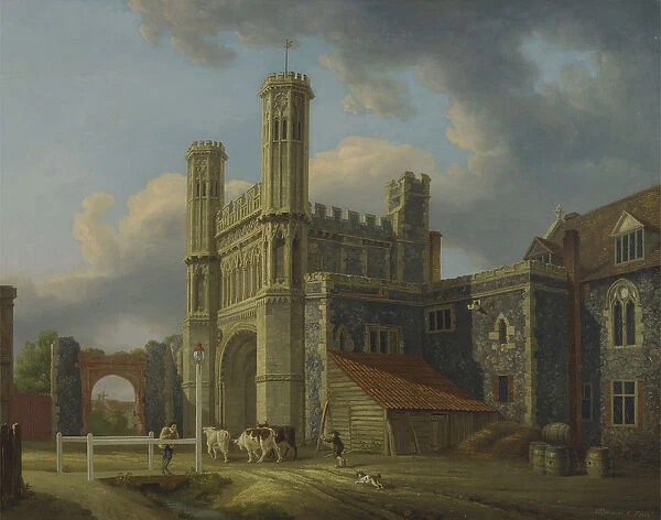 St. Augustines Gate, c. 1778 (oil on canvas)