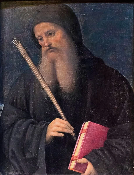 St Benedict, 1496-99 (tempera on wood)