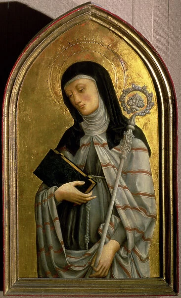 St. Clare, panel from a polyptych removed from the church of St. Francesco in Padua