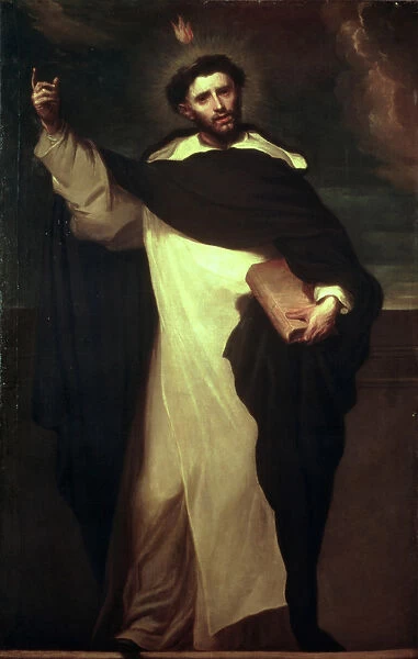 St. Dominic (oil on canvas)