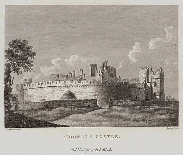 St Donats Castle (engraving)