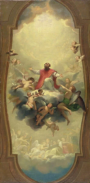 St. Eusebius Carried to Heaven, c. 1757 (oil on canvas)