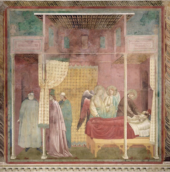 St. Francis Cures the Injured Man from Lerida, 1297-99 (fresco)