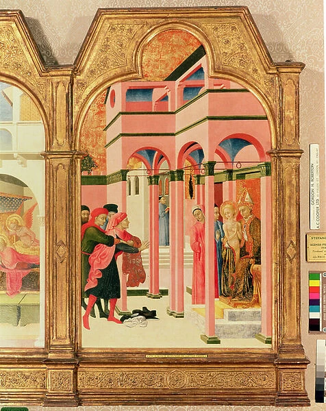St. Francis Renounces his Earthly Father, 1437-44 (tempera on panel)