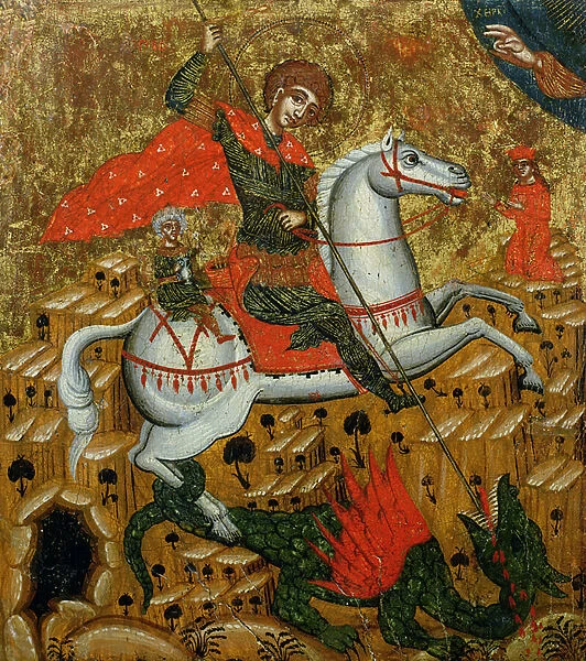 St. George and the Dragon, c. 1700