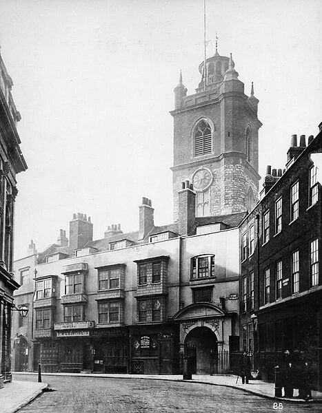 St. Giles, Cripplegate, c. 1884 (b  /  w photo)
