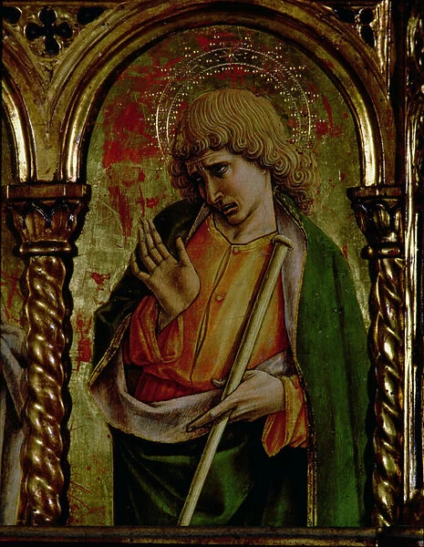 St. James the Less, detail from the Sant Emidio polyptych