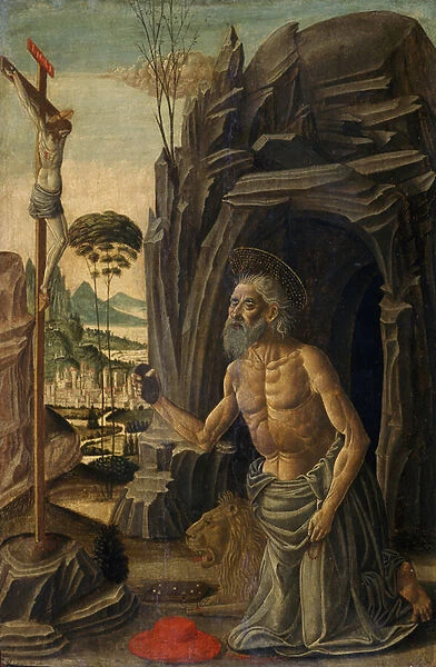 St. Jerome as a Penitent, c. 1590 (tempera on walnut)