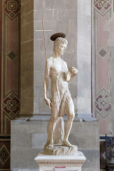 St John the Baptist, 15th century (marble)