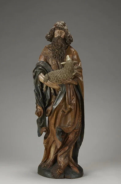 St John the Baptist, c. 1515 (partially polychromed limewood)