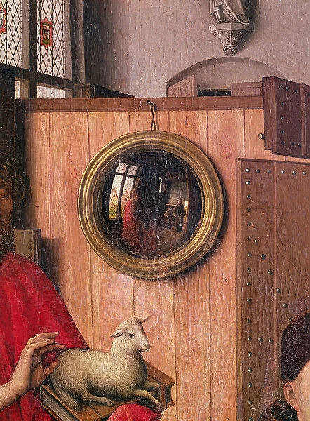 St. John the Baptist and the Donor, Heinrich Von Werl, from the Werl Altarpiece
