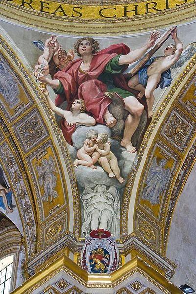 St John the Evangelist, 1622-28 (fresco)