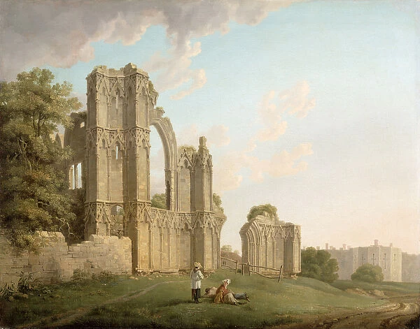 St Marys Abbey, York, c. 1778 (oil on canvas)