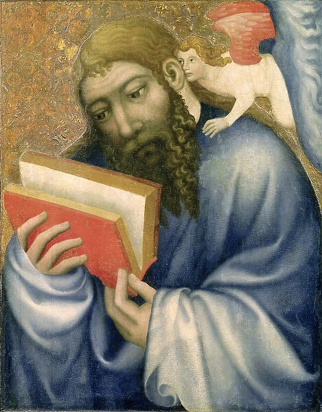 St. Matthew, from the chapel of Karlstejn Castle, c. 1365 (tempera on panel)