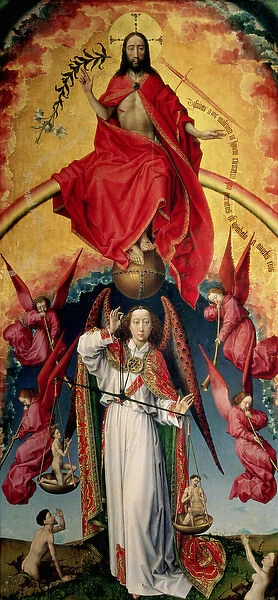 St. Michael Weighing the Souls, from the Last Judgement, c