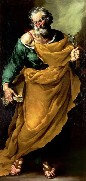 St. Peter (oil on canvas)