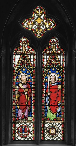 St. Peter & St. Paul, c. 1845 (stained glass)