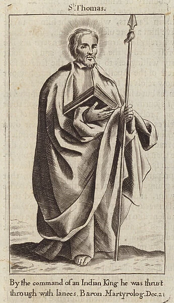 St Thomas the Apostle (engraving)